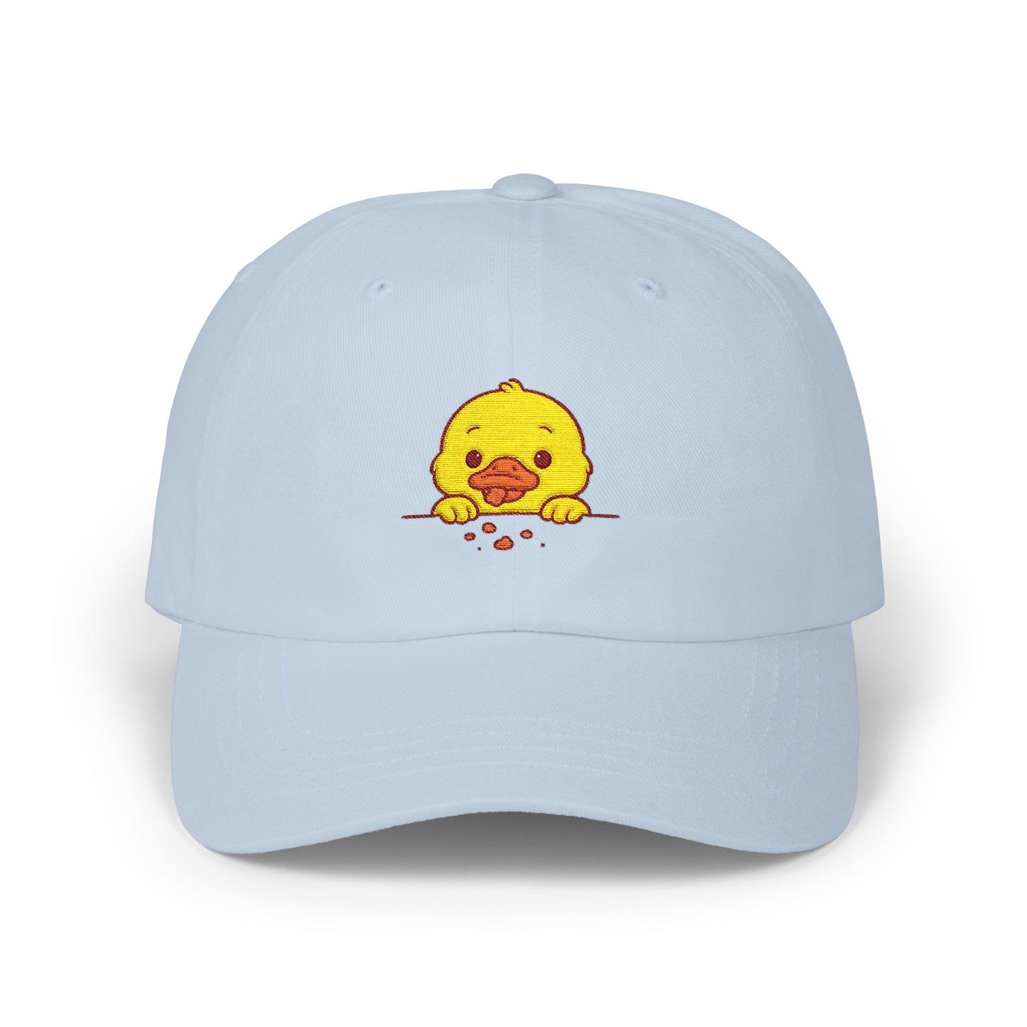 Dad Cap, Cute Duck Hat Design, Quirky Baseball Cap, Fun Animal Headgear,  Adjustable Hat