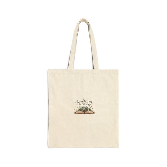 Nature Lover's Cozy Canvas Tote Bag, Plant Gift, Sustainable Shopping Bag, Eco-Friendly, Gardening Accessory, Reusable Grocery Bag