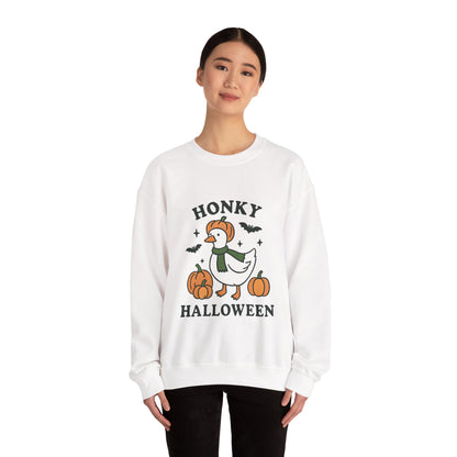 Honky Halloween Crewneck Sweatshirt, Cute Fall Apparel, Unisex Halloween Sweatshirt, Cozy Gift for Halloween Lovers, Pumpkin Decor [...]