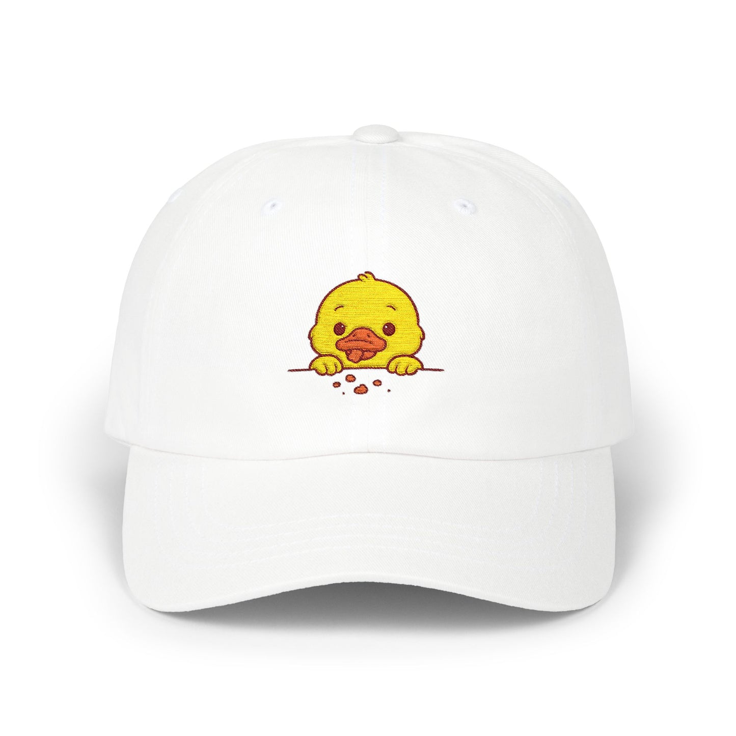 Dad Cap, Cute Duck Hat Design, Quirky Baseball Cap, Fun Animal Headgear,  Adjustable Hat