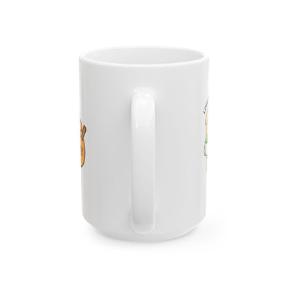 Ceramic Mug - Cute Animal Coffee Cup for Animal Lovers, Gift for Pet Owners, Birthday or Holiday Mug, Adorable Kitchen Decor