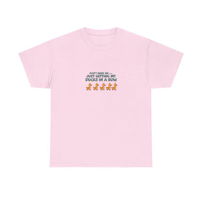 Whimsical Ducks Tee, Duck Lover Gift, Humor Shirt, Casual Unisex Top, Fun Gift Idea